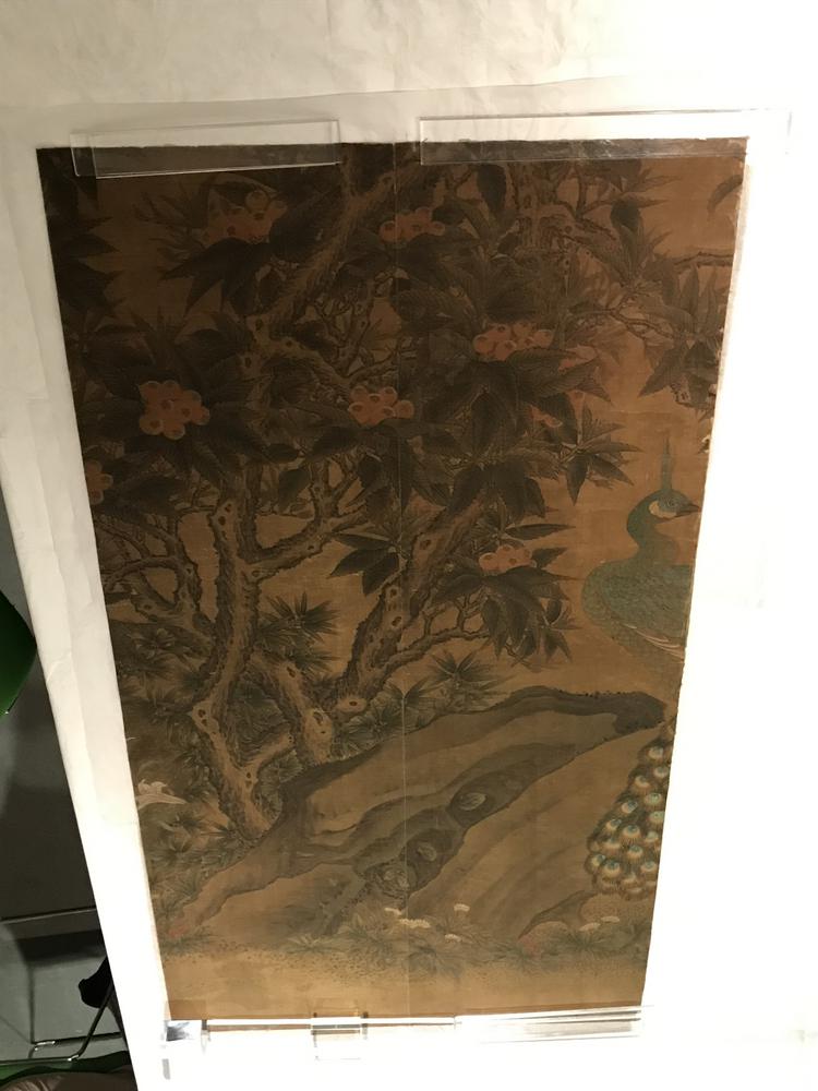 图片[2]-screen; panel; painting BM-1960-0716-0.13-China Archive